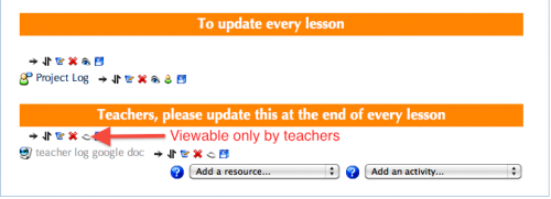 Hidden labels Hidden labels